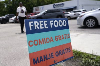 US hunger levels exceed pandemic peak