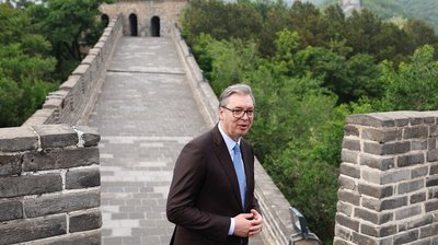 Serbian president criticizes EU rule by email
