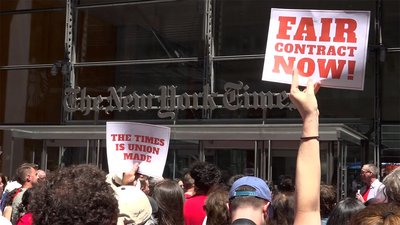 NYT staff demand AI safeguards in contract talks