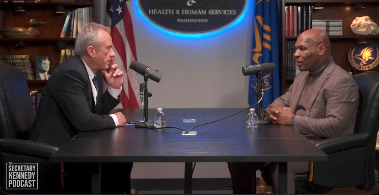 Tyson Promotes His Weed Gummies On RFK’s Show